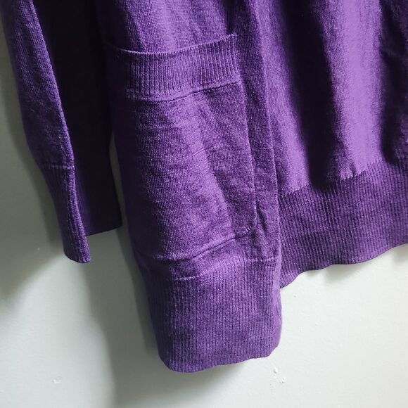 Burberry purple long sweater - Picture 5 of 11